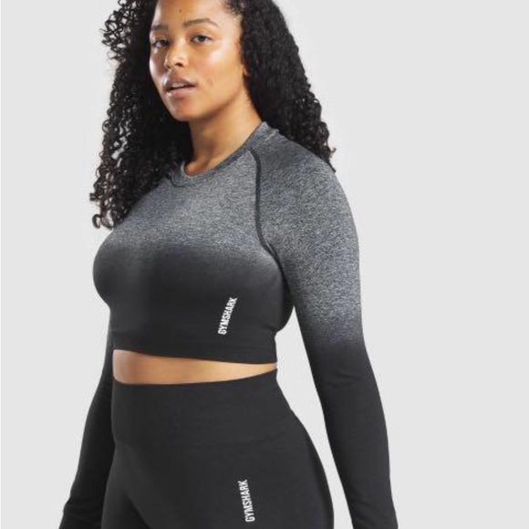 Gymshark Ombré Crop Top - Picture 4 of 9